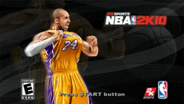 NBA 2K10 (EU) screen shot title